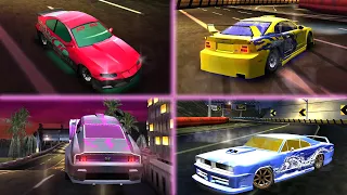 Need For Speed Underground Rivals: muscle cars gameplay (no commentary)