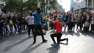 Breakdance Show at Leicester Square, London