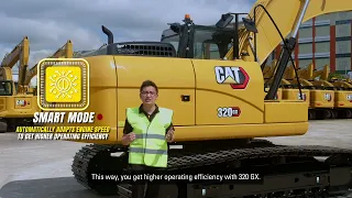 Introducing the new Cat 320 GX Excavator by Tractors Singapore.