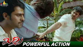 Prabhas Powerful Action Scene | Mirchi | Prabhas Fight Scenes @SriBalajiAction