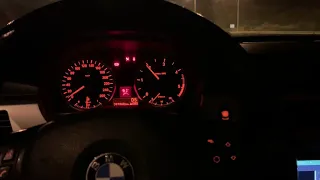 2007 Bmw 320d E90 163 hp 0-250 km/h acceleration And top speed hızlanma