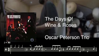 The Days Of Wine & Roese Oscar Peterson Drum Sheet