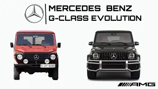 Mercedes benz G-class evolution (1979-2021) | car's evolution