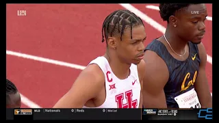 Men's 100m Final (2024 Texas Relays)