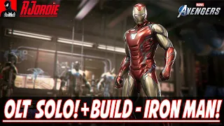 Marvel's Avengers, Solo OLT, IRON MAN vs Super Adaptoid, FULL MISSION SOLO! , Build Showcase