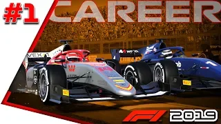 F1 2019 КАРЬЕРА #1: Дорога в Формулу 1!