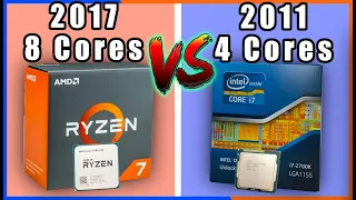 Legends Of The Past • AMD RYZEN 1700 vs INTEL i7 2700K