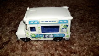 Matchbox Ice cream truck video of a rude kid who cuts the Ice cream man's finger off.