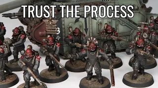 WAS IT WORTH IT? | BATCH PAINTING MY INFANTRY | SOLAR AUXILIA | Horus Heresy Cthonian Headhunters