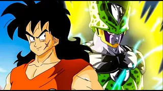 Cell and Yamcha being best friends for 4 minutes