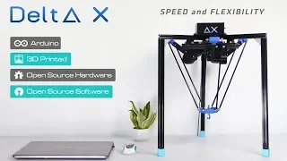 Delta X - The First Open Source Delta Robot Kit In The World - Full