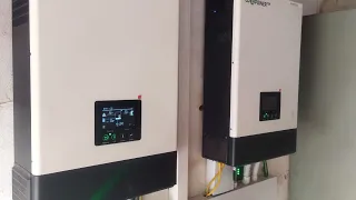 Two parallel Lux power Sna 5000 with generator feed to both appliances