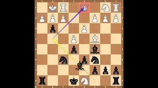 Best Chess Trap In Italian Game For Black #shorts
