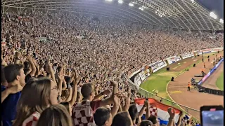 Hrvatska - Francuska - gooool, Poljud u deliriju!