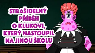 👻Strašidelný příbĕh o klukovi, který nastoupil na jinou školu👦🏻🏫Máša a Medvěd😲