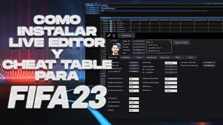 ✅CÓMO INSTALAR Live Editor & Cheat Table PARA FIFA 23 PC✅