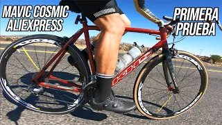 Primera PRUEBA - Rines MAVIC COSMIC ELITE de ALIEXPRESS