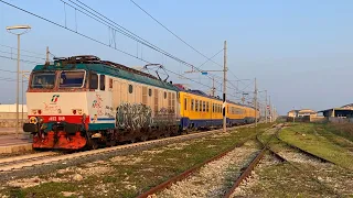 GLI SPETTACOLARI TRENI DELL'ADRIATICA A FINE FEBBRAIO | ARCHIMEDE, MERCI, FRECCE, INTERCITY...