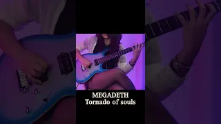 MEGADETH -  Tornado of souls #Guitarsolo #shorts