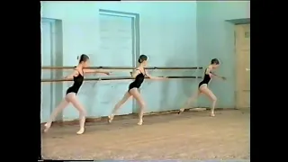 Vaganova adagio at the barre, all levels (1991-1999)