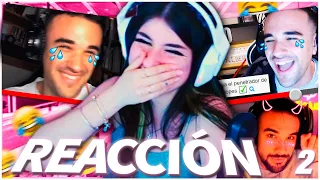 Abby REACCIONA a LO MEJOR de ILLOJUAN (LMDShow) 🤣😐 Si Te Ries Pierdes