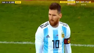 Lionel Messi Vs Russia (International Friendly) 11/11/2017 1-0