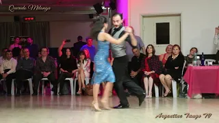 Lorena Tarantino y Gianpiero Ya Galdi  - Vals - (4/5) - Querido Milonga, Tel-Aviv - 12-04-2019