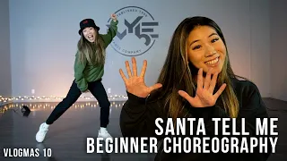 Santa Tell Me - Ariana Grande | BEGINNER CHOREOGRAPHY