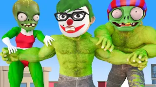 Scary teacher 3d Giant NickCaptain vs Zombie revenge Swindler Happy ending