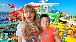 Royal Caribbean Cruise Day #1-Family Travel VLOG to Miami Port IS CRAZY!!