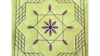 Quilt Block of the Month for August 2016 - Collection Inédith - Mandala #2 - Free Motion Quilting