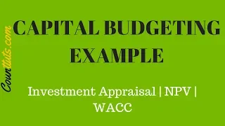 Capital Budgeting - FULL EXAMPLE | Investment Appraisal | NPV