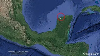 The Impact Crater in Mexico which Wiped out the Dinosaurs; Chicxulub Crater