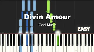 Gael Music - Divin Amour | EASY PIANO TUTORIAL BY Extreme Midi