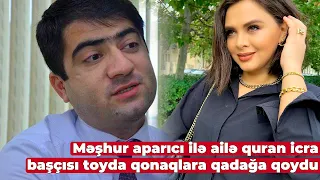 İcra başçısı və aparıcıdan toyda qonaqlara QADAĞA