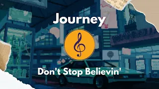 Journey - Don't Stop Believin' (Tradução - PT-BR / ENG)