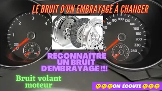 bruit d'embrayage usé et volant moteur usé