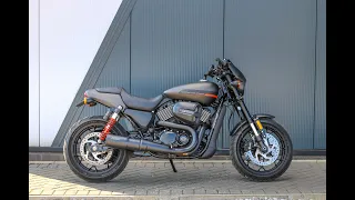 2020 HARLEY-DAVIDSON STREET ROD XG750A-RIVER ROCK GREY-VANCE & HINES PIPES@WCHD, GLASGOW, SCOTLAND