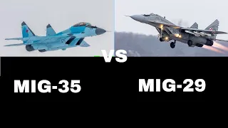 Mikoyan MIG-35 vs Mikoyan MIG-29 comparison video