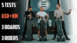 THE ULTIMATE eSKATE RANGE TEST | EVOLVE HADEAN