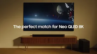 Q-Series Soundbar: Perfectly crafted sound, harmonized with Neo QLED 8K | Samsung