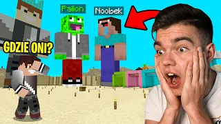 Najśmieszniejszy CHOWANY W WOJANOWICACH z Wojanem i Noobkiem w Minecraft!