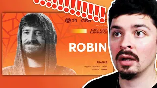 COLAPS REACTS | Robin 🇫🇷 | GBB21 | Solo Loopstation Elimination