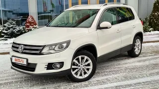 Volkswagen Tiguan 2011г установка biled aozoom dragon knight в адаптивную оптику