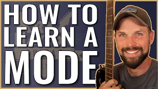 How to visualize and learn modes on guitar