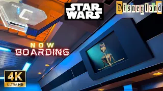 Star Tours Pre Boarding Video at Gate C 4K