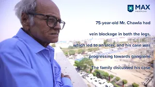 Peripheral Artery Bypass Surgery for 75-year-old Patient | Success Story | Max Shalimar Bagh