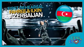 🇦🇿 Azerbaijan First Rehearsal | REACTION | FAHREE & Ilkin "Özünlə Apar" Eurovision 2024