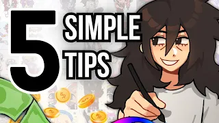 5 TIPS which got me 100 commissions ! (speedpaint + digital art advice)