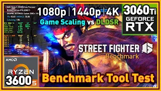 Street Fighter 6 Benchmark Tool PC - Ryzen 5 3600 & RTX 3060 Ti | 1080p | 1440p | 4K